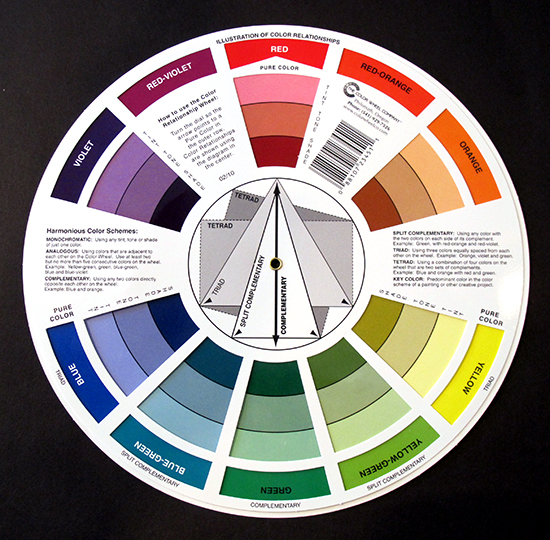 Color wheel back